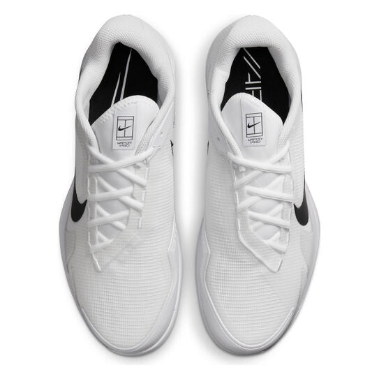 MEN'S NIKE VAPOR PRO HC TENNIS SHOES - WHITE/BLACK