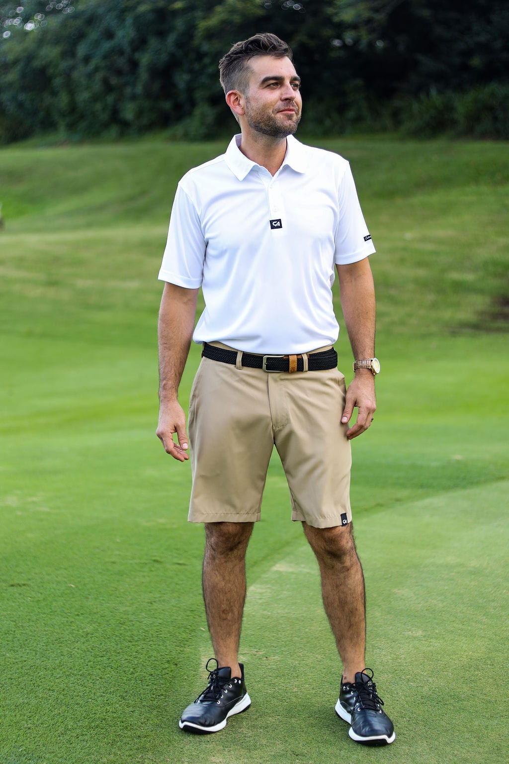 Custom Apparel Men's Golf Shorts | Pure motion | Sandstone