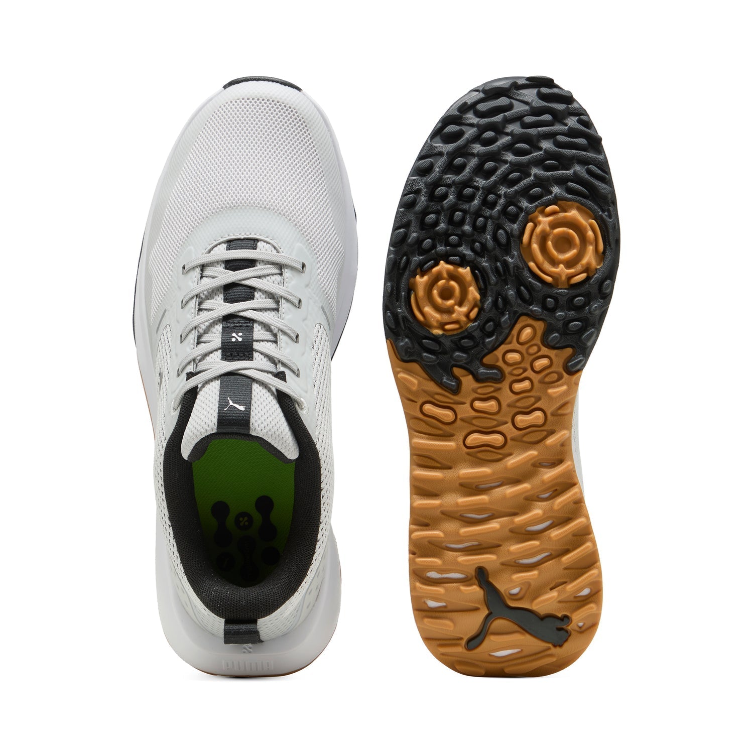 Puma Men's Golf Shoes | Grip Fusion 6 | Feather Grey