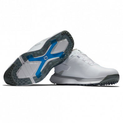 Footjoy Men's Golf Shoes | Pro SLX Boa | White/White/Grey