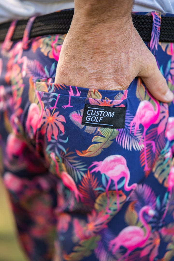 MEN'S CA FUNKY GOLF SHORTS - VIBRANT MINGOS