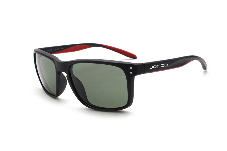 Jondo Sunglasses | Dormie Slim | Krisp-Extreme | Matt Black/Red
