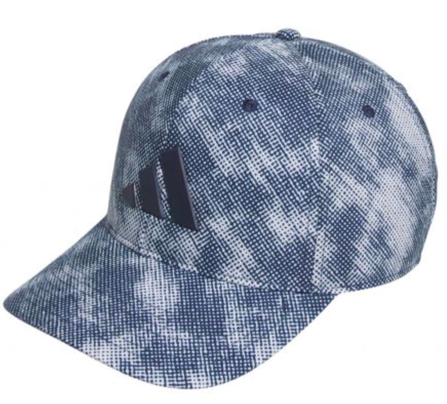 Adidas-ის მამაკაცის გოლფის ქუდი | Tour Print Snapback