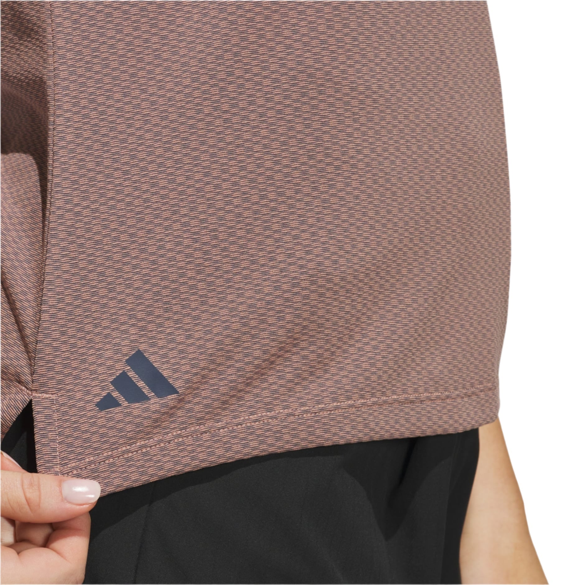 Adidas-ის ქალის გოლფის მაისური | Polo MLNG | ყავისფერი