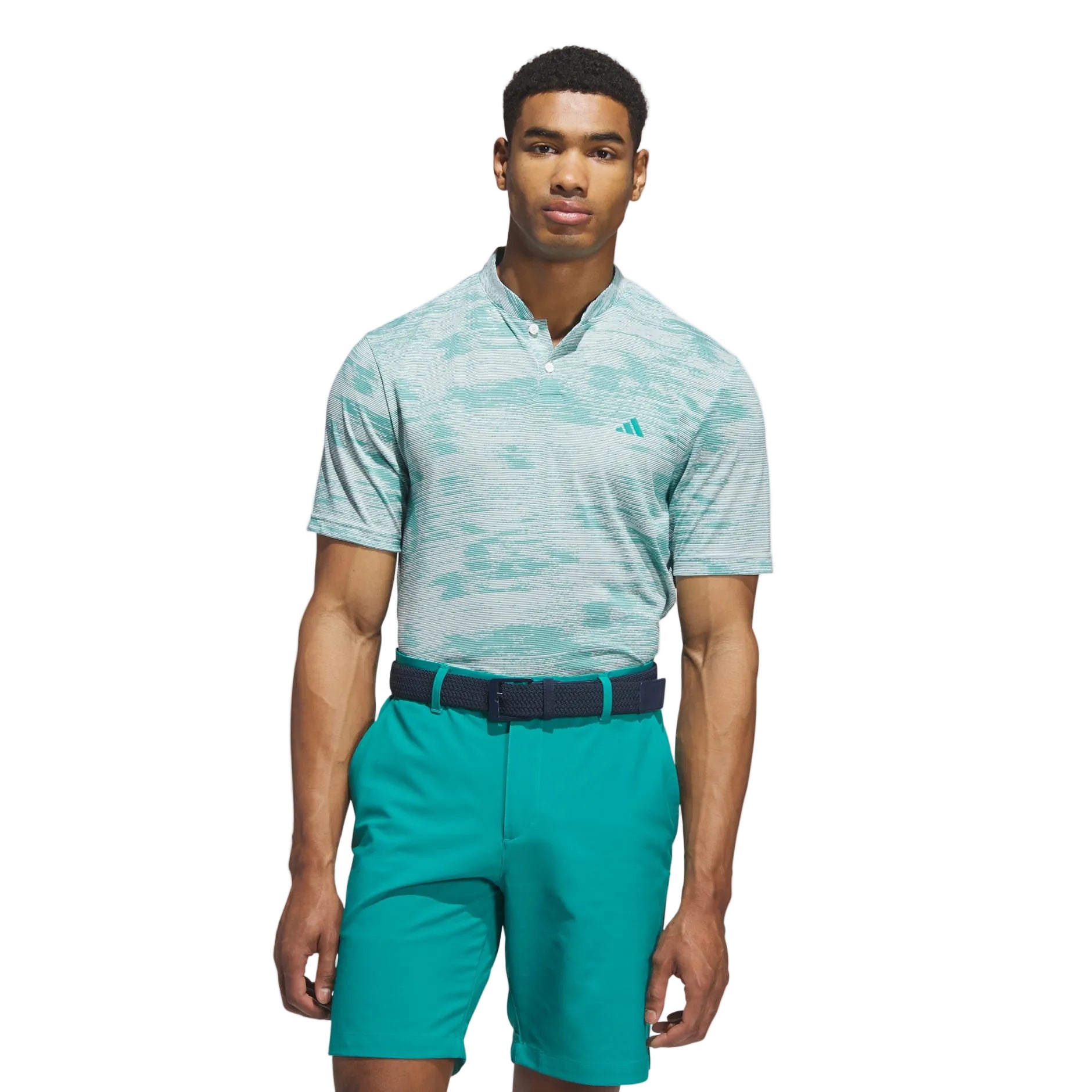 Adidas-ის მამაკაცის გოლფის მაისური | Ultimate365 Sport Collar Polo | Pure Teal