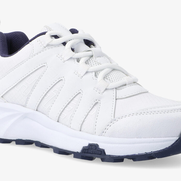 JUNIOR HI-TECH WARRIOR BTS SHOES - WHITE/NAVY