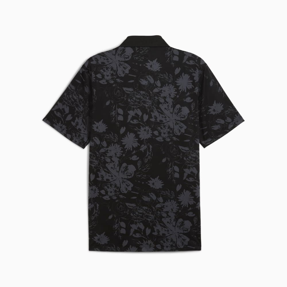 Puma Men's Golf Shirt | Mattr Rose Polo | Black Strong Gray