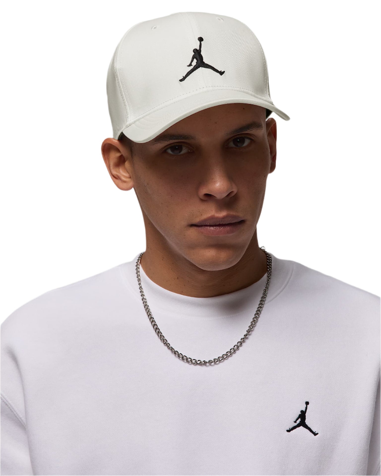 Nike-ის მამაკაცის გოლფის ქუდი | Jordan Rise C | თეთრი