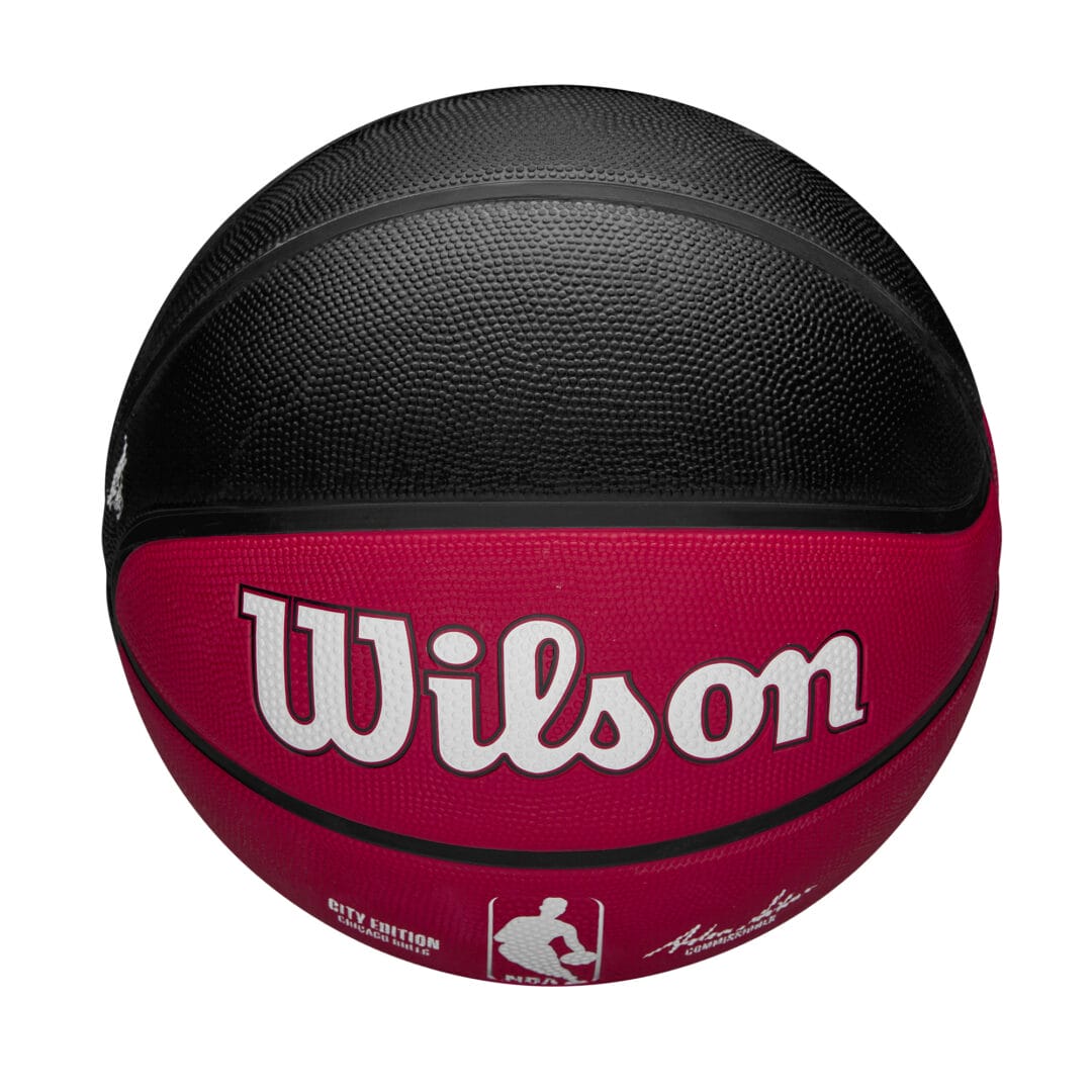 Wilson Team Sports | Basketball | NBA Basketball NBA Team City Edition Chi Bull Size 7 TS087