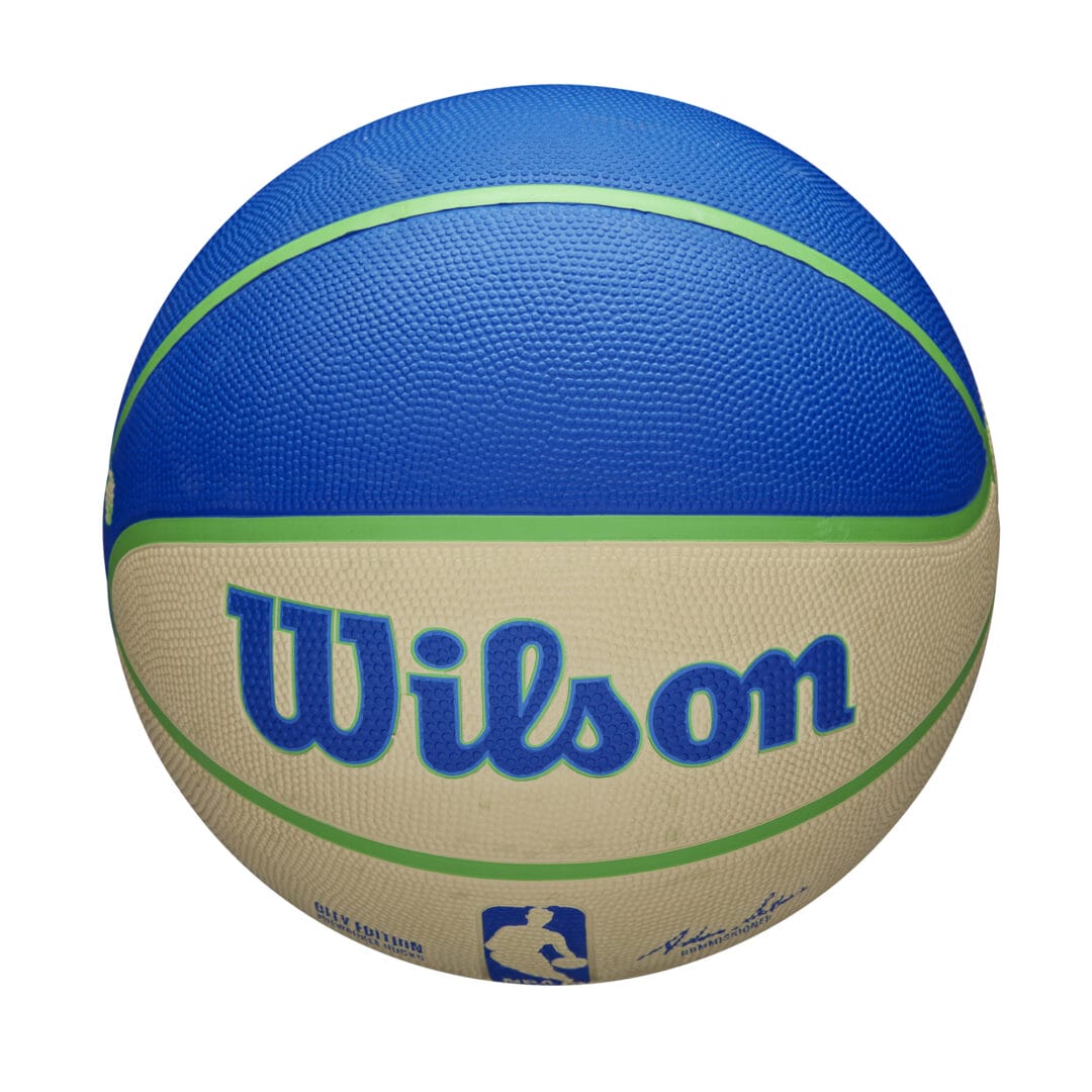 Wilson Team Sports | Basketball | NBA Basketball NBA Team City Edition Mil Bucks Size 7 TS093