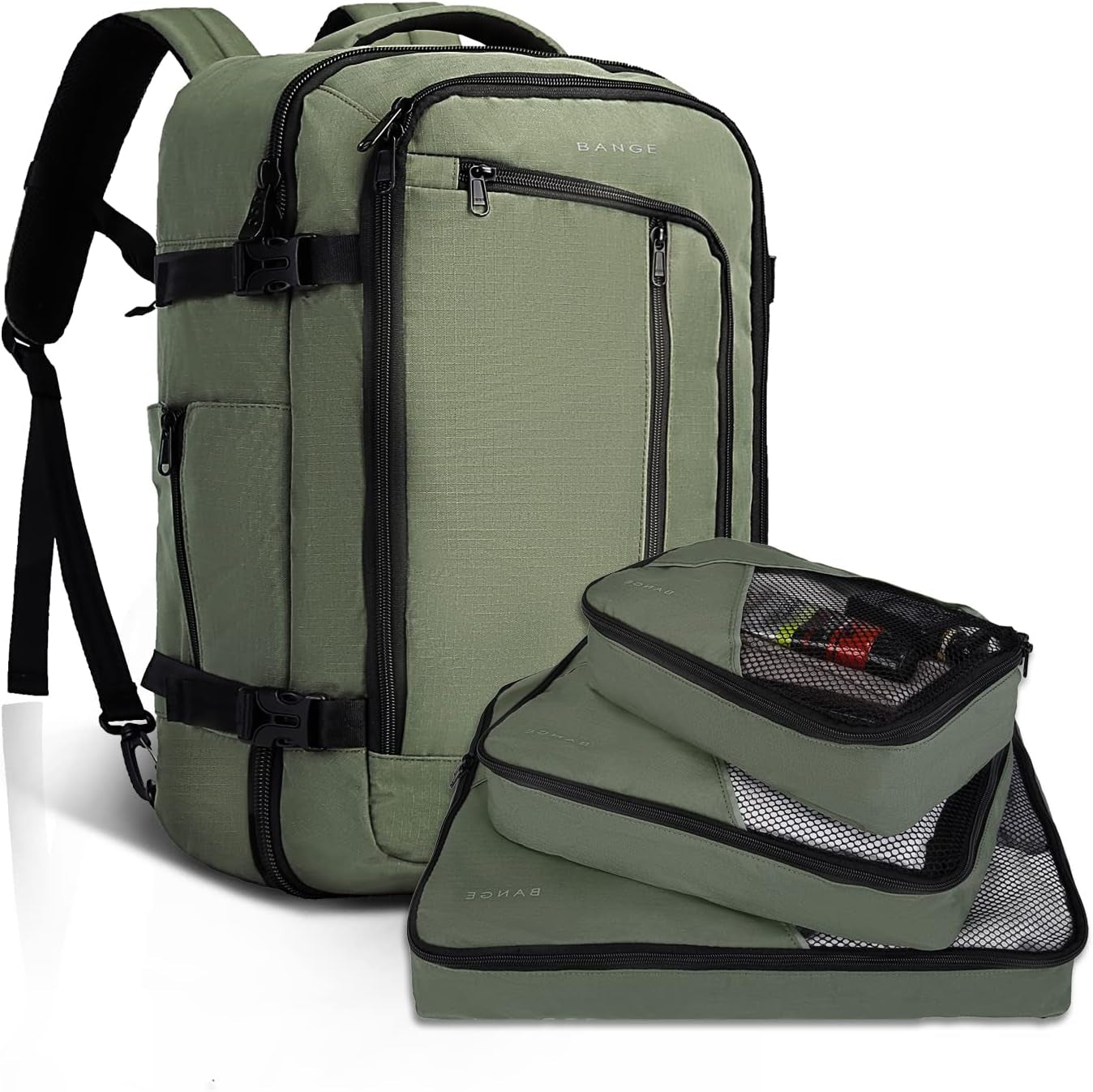 Mens Business Backpack for Work, Computer Backpacks Fits for 17.3 Inch Notebook,Convertible Weekend Backpack Briefcase for Traveling