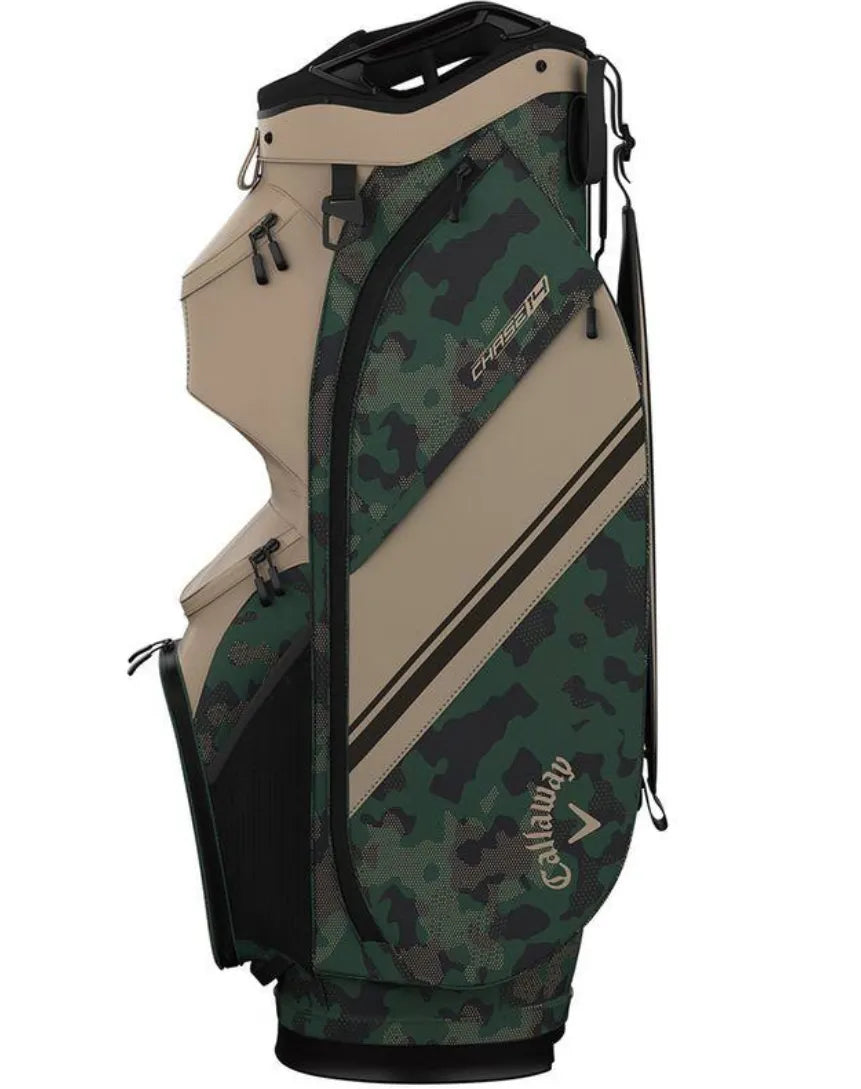 Callaway Golf Bag | Chase Cart 14 2026 | Tan-Green-Field Camo