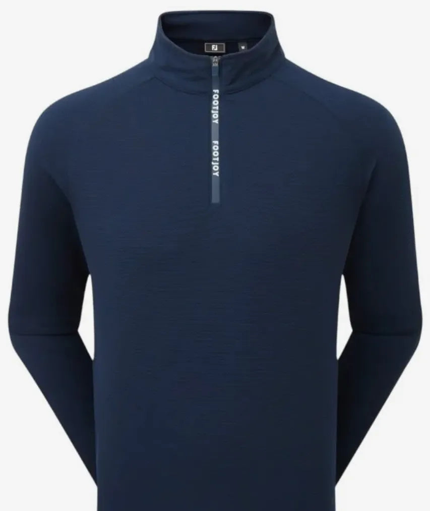 Footjoy Mens Golf Jacket | Quilt Texture Chill Out | Navy