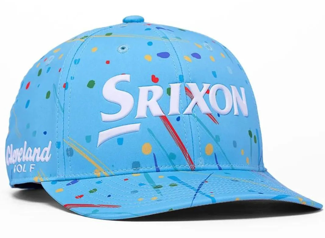Srixon Mens Golf Cap | Limited Edition | Ink Splatter