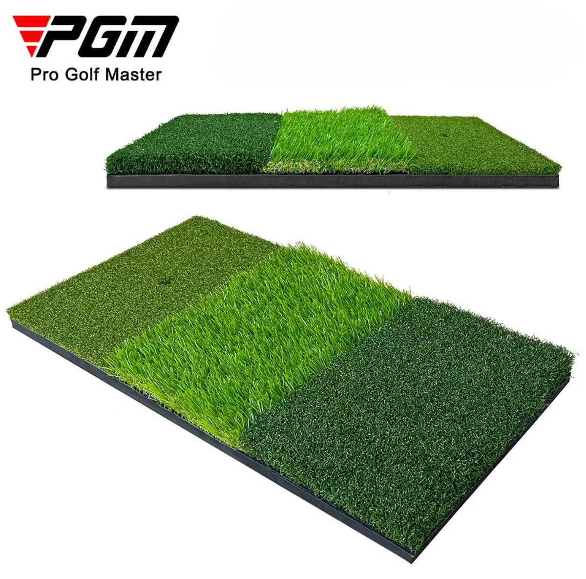 PGM Artificial Grass Hitting Mat | Long & Short Grass