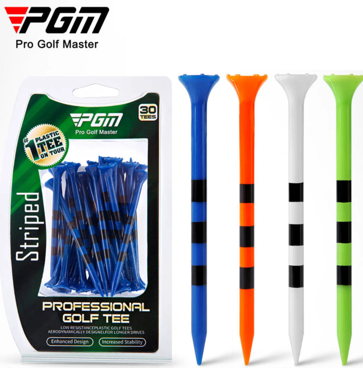 PGM Plastic Golf Tees | 83mm