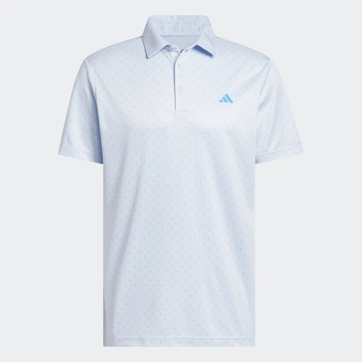 Adidas Mens Golf Shirt | Performance Textured Print | 57