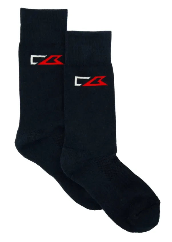 Cutter and Buck Golf Socks | Terry Black