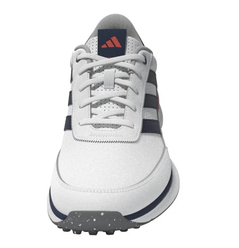 Adidas Mens Golf Shoes | MC80 | White-Navy-Red
