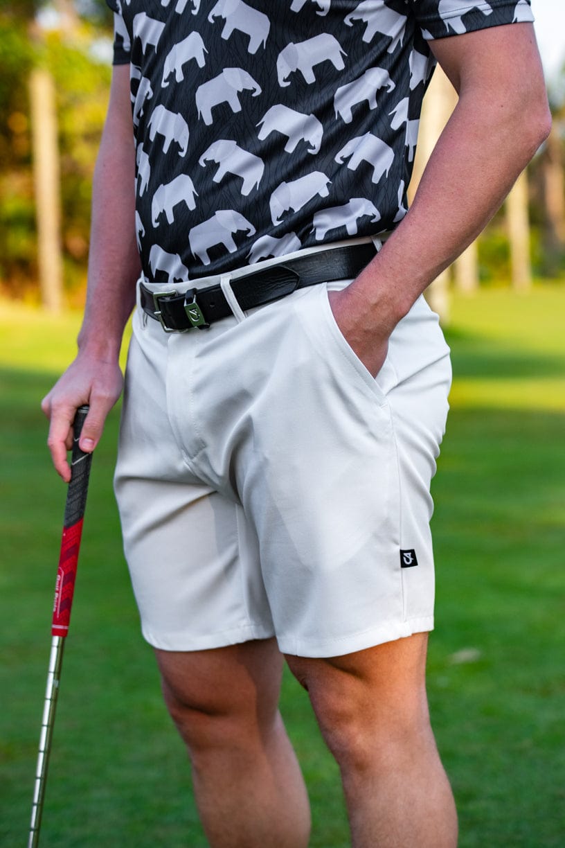 Custom Apparel Men's Golf Shorts | Flow Beige