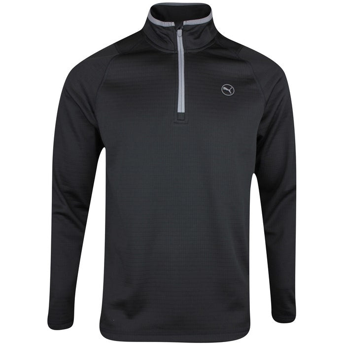 Puma Golf Pullover | MSS Pounce | Quarter Zip | Black