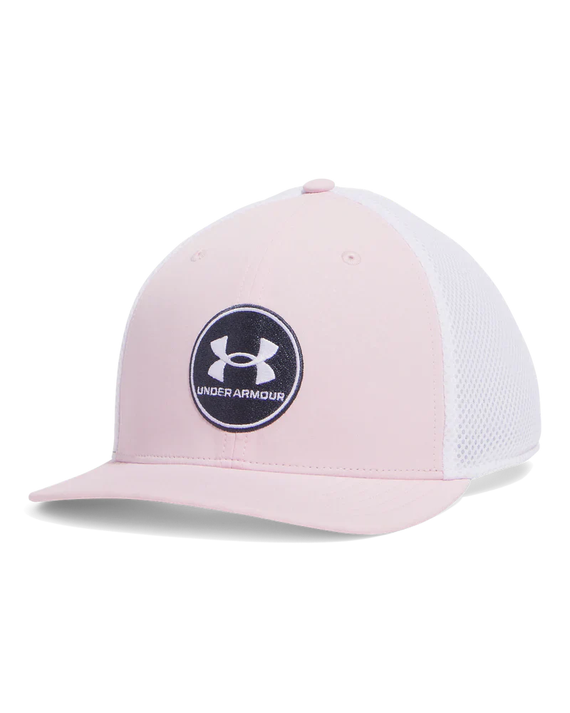 Under Armour-ის მამაკაცის ქუდი | Chill Drive Low Stretch Fit | პრაიმ ვარდისფერი