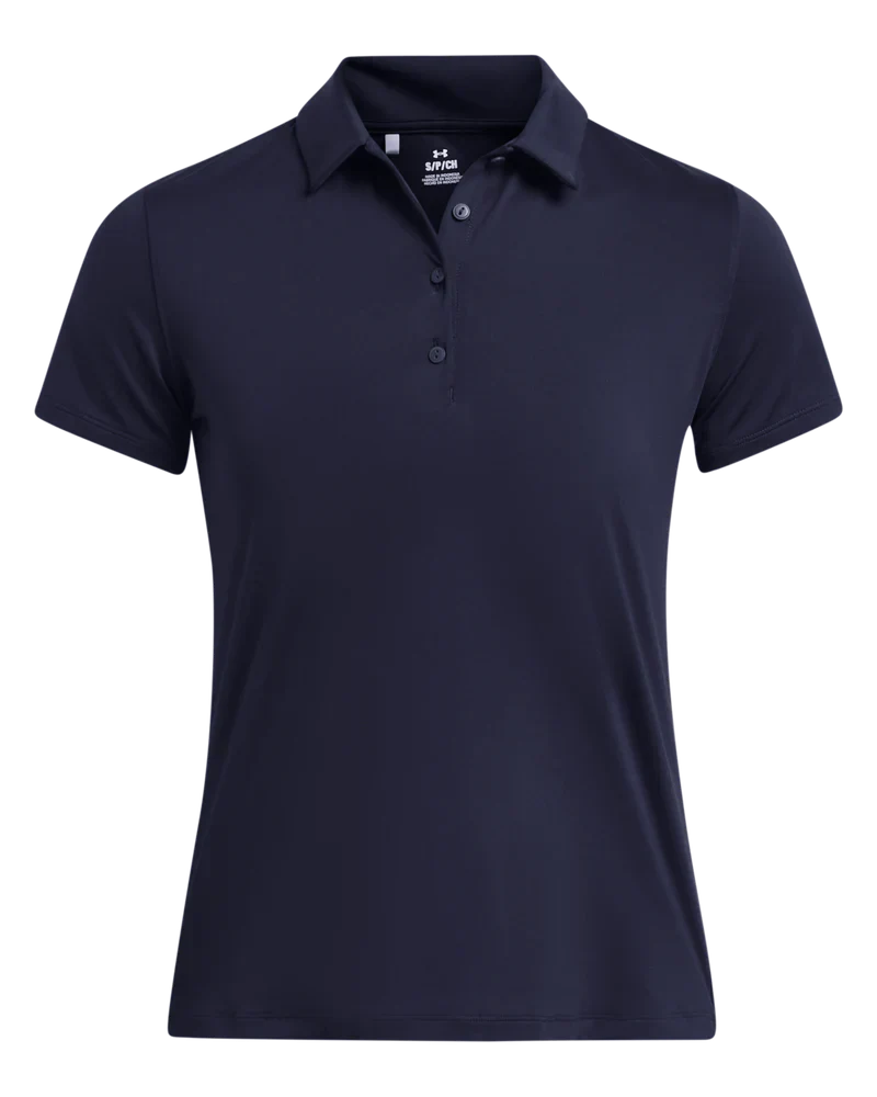 Under Armour Women's Golf Shirt | Playoff SS | Navy