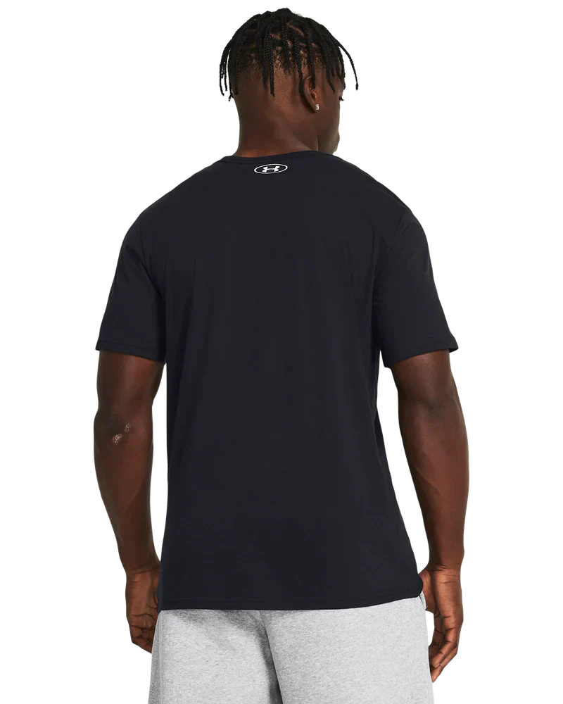 Under Armour Men`s Golf Shirt | Foundation Update SS | Black/Red/White