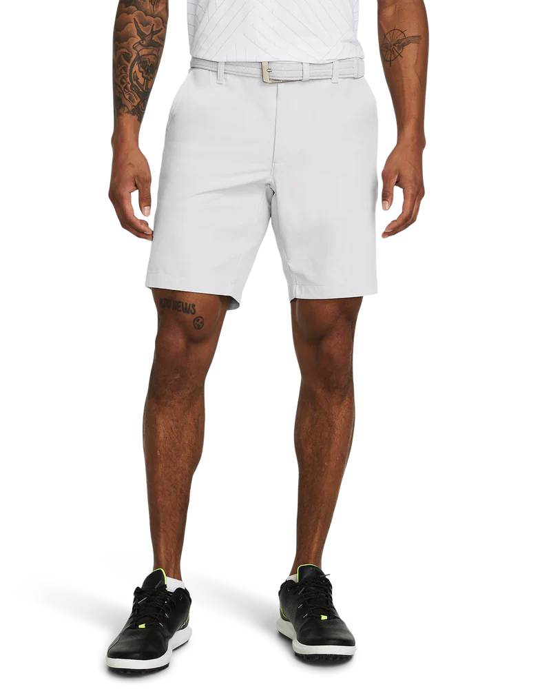 Under Armour Men's Golf Shorts | Drive Taper | Summit White