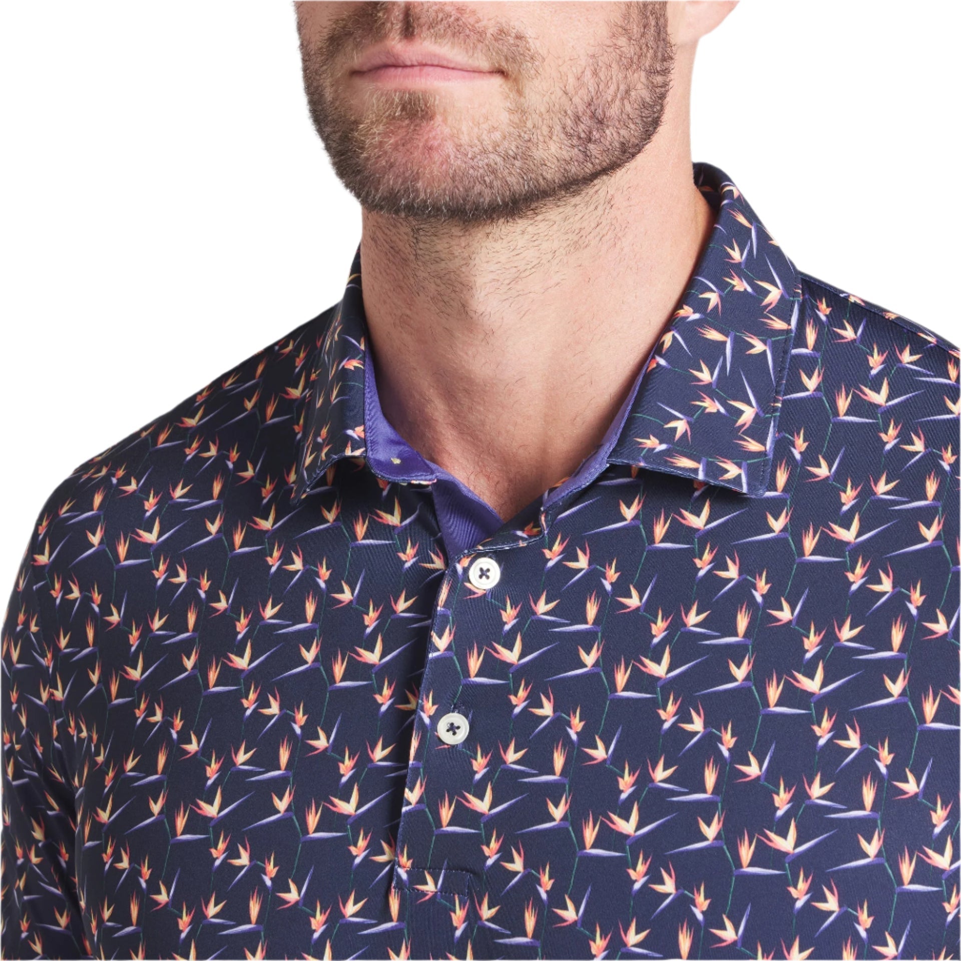 Puma Men's Golf Shirt | Paradise Polo | Black - Aquatic