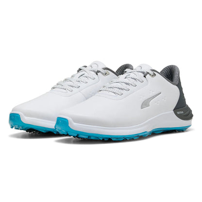 Puma Men's Golf Shoes | Phantomcat Nitro | White-Slate/Sky Blue