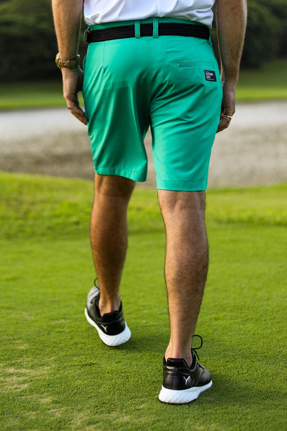 Custom Apparel Men's Golf Shorts | Pure motion | Green Teal
