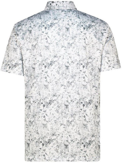 Men's Photo Flora Dry Tech Performance Golfer Polo Shirt