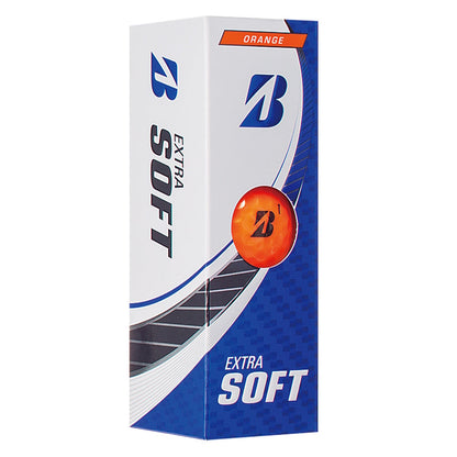 Bridgestone Golf Balls | Extra Soft Sleeve | Orange