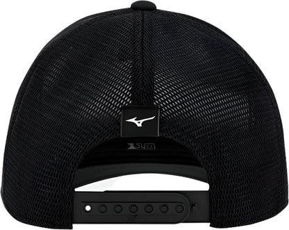Mizuno Men's Golf Cap | Crossed Clubs Mesh Black