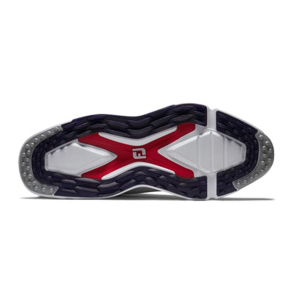 Footjoy Men's Golf Shoes | Pro SLX | White/Navy/Red