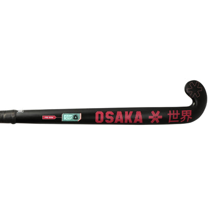 OSAKA VISION GF INDOOR PRO BOW HOCKEY STICK - BLACK/RED