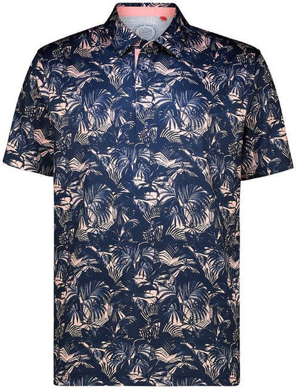 Men's Inked Palms Dry Tech Performance Golfer Polo Shirt