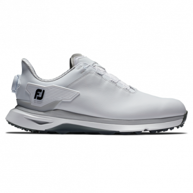 Footjoy Men's Golf Shoes | Pro SLX Boa | White/White/Grey
