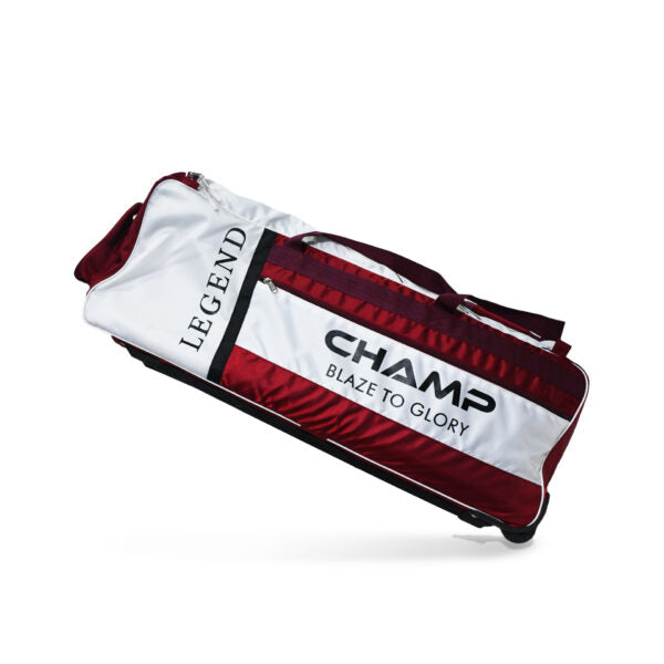 CHAMP LEGEND WHEELIE KIT BAG - MAROON/WHITE