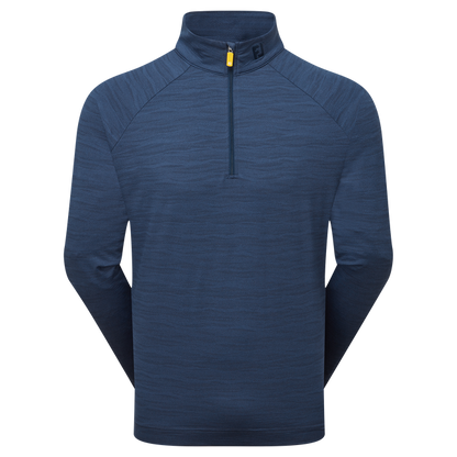FootJoy Men's Golf Jersey | Wave Jacquard Chill-Out | Navy