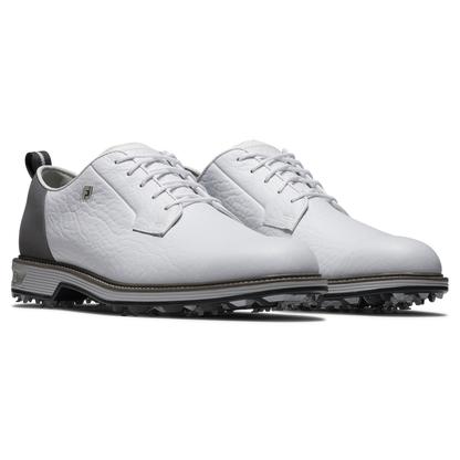 Footjoy-ის მამაკაცის გოლფის ფეხსაცმელი | Premiere Series Field LX | თეთრი/მუქი ნაცრისფერი