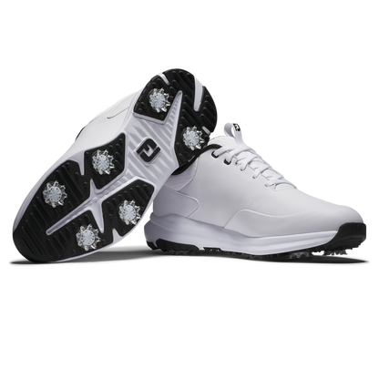 Footjoy-ის მამაკაცის გოლფის ფეხსაცმელი | Tour Rival | თეთრი/შავი