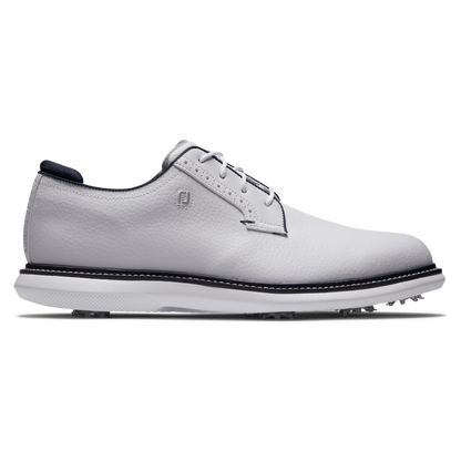 Footjoy Men's Golf Shoes | Traditions Blucher | White/Navy