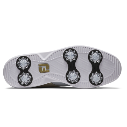 Footjoy Women's Golf Shoes | Traditions | White/Tan/Black