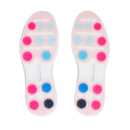 G/Fore Women`s Golf Shoe | Gallivanter Saddle Stripe | Snow/Twilight