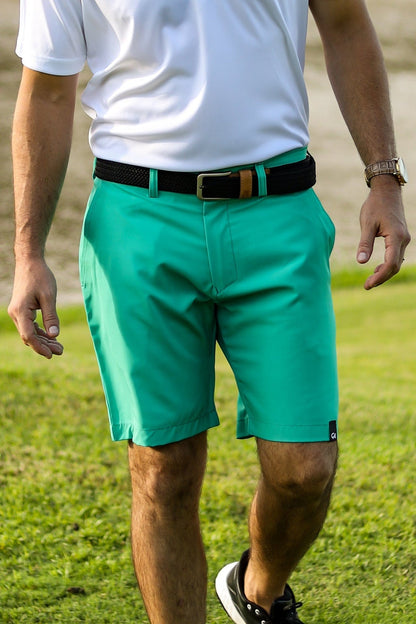 Custom Apparel Men's Golf Shorts | Pure motion | Green Teal