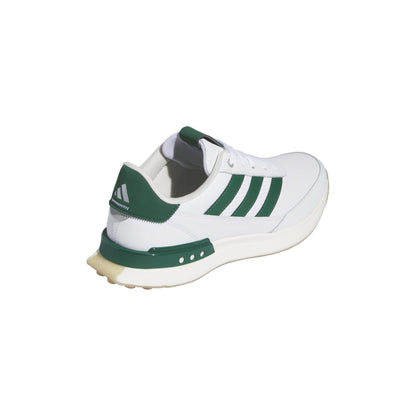 Adidas-ის მამაკაცის გოლფის ფეხსაცმელი | S2G ტყავის უკლებო | თეთრი/მწვანე