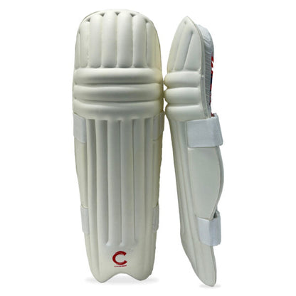 CHAMP JUNIOR ELITE MOULDED BATTING PADS - RED/BLUE