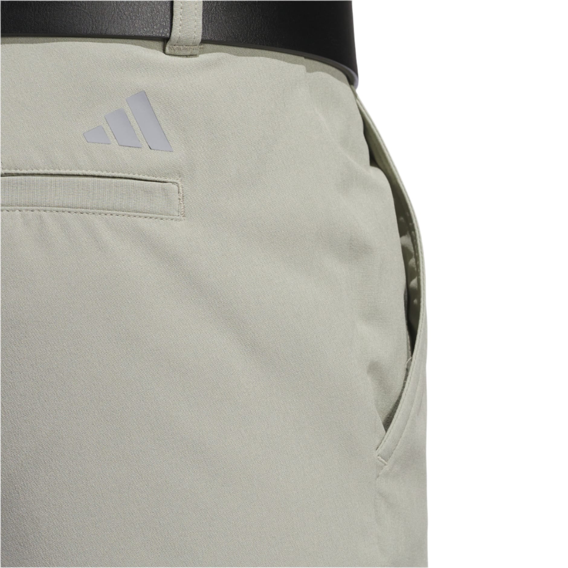 Adidas-ის მამაკაცის გოლფის შარვალი | Ultimate 365 Tapered 25 | ვერცხლისფერი კენჭი